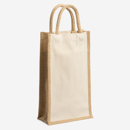 Stamina Loire laminated jute and cotton tote bag, ready for logo printing