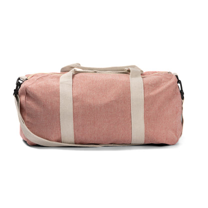 Stamina Mondelo recycled cotton sports bag in red, ready for logo printing