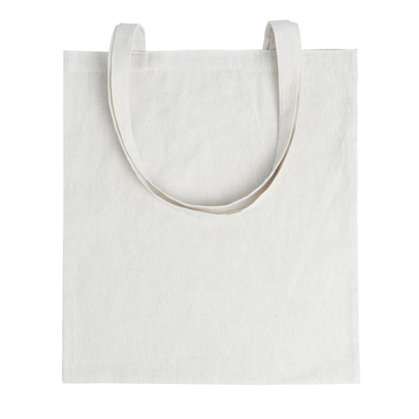 Stamina Miso polyester shopping bag in beige, ready for logo printing