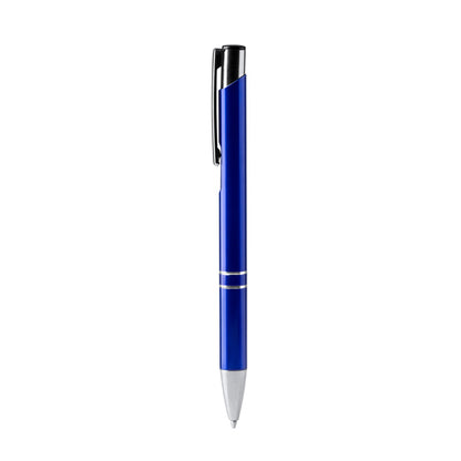 Stamina Simon recycled aluminium ball pen in royal blue, ready for laser engraving