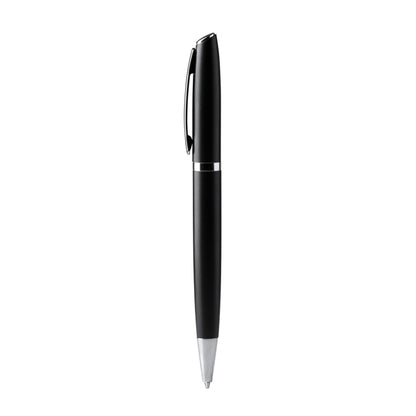 Stamina Alvik recycled aluminium ball pen in black, ready for laser engraving