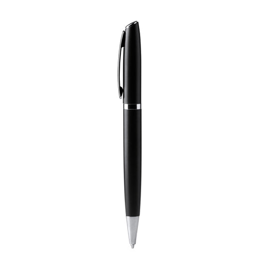 Stamina Alvik recycled aluminium ball pen in black, ready for laser engraving