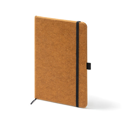 Stamina Korum recycled leather notebook A5, ready for laser engraving
