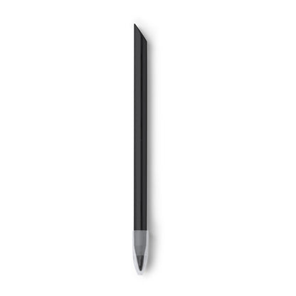 Stamina Turin aluminium pencil in black, ready for laser engraving