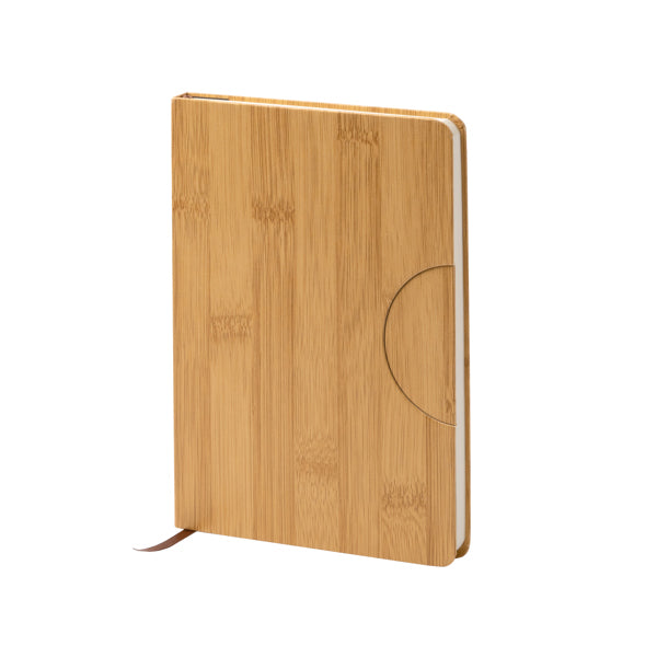 Stamina Ledo recycled leather/paper notebook A5, ready for logo printing