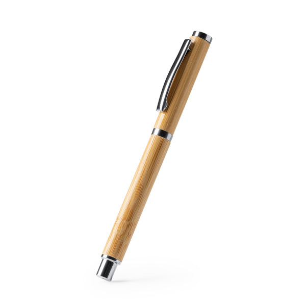 Stamina Pirgo bamboo ball pen, ready for laser engraving