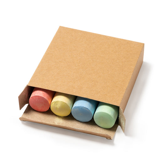 Stamina Yambi thick 4-chalk writing set, ready for logo printing