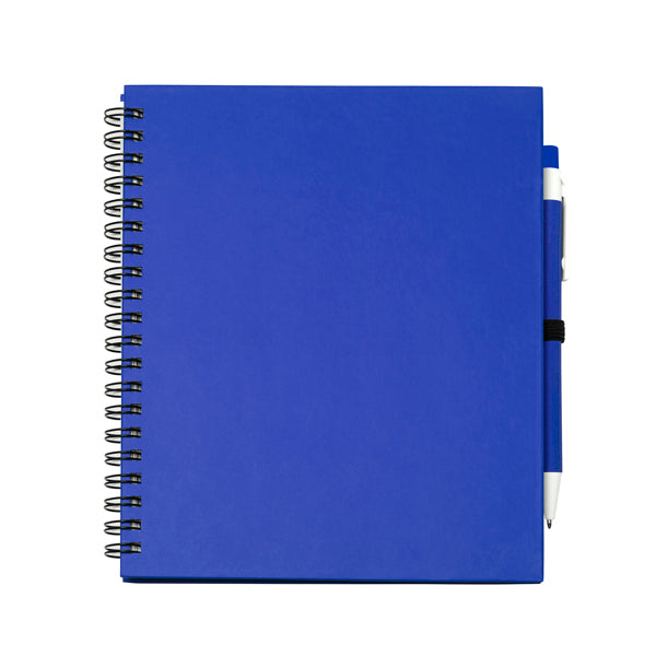Stamina Leynax spiral ring notebook in royal blue, ready for logo printing