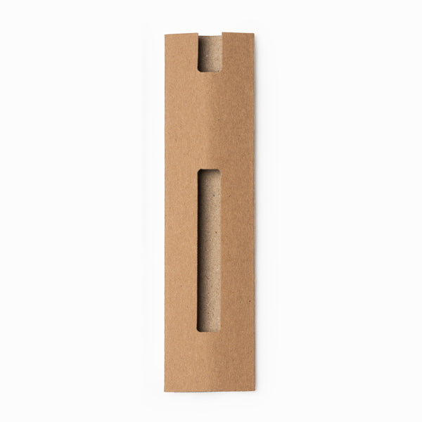 Stamina Burton cardboard ball pen in beige, ready for logo printing