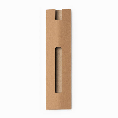 Stamina Burton cardboard ball pen in beige, ready for logo printing