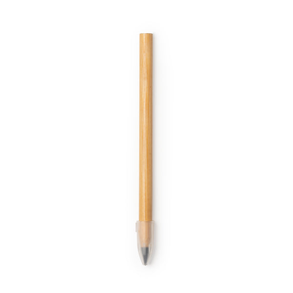 Stamina Bakan bamboo pencil in beige, ready for laser engraving