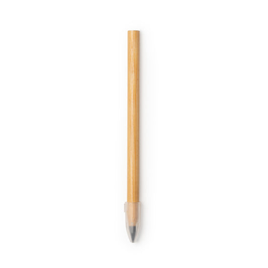 Stamina Bakan bamboo pencil in beige, ready for laser engraving