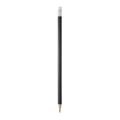 Stamina Couvet wood pen in black, ready for logo printing