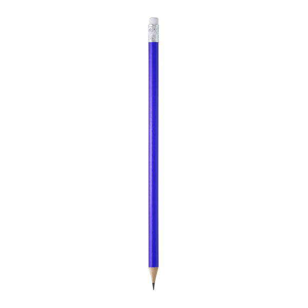 Stamina Couvet wood pen in royal blue, ready for logo printing