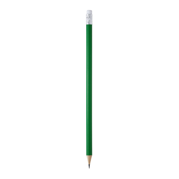 Stamina Couvet wood pen in fern green, ready for logo printing