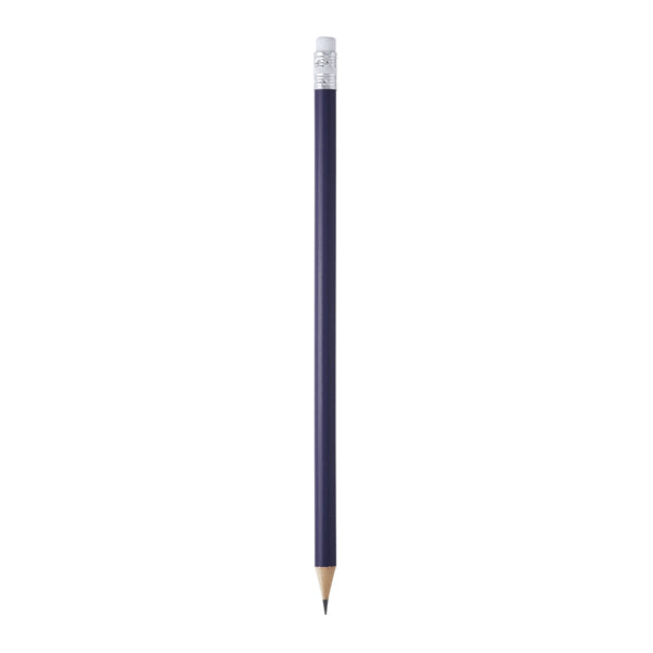 Stamina Couvet wood pen in navy blue, ready for logo printing