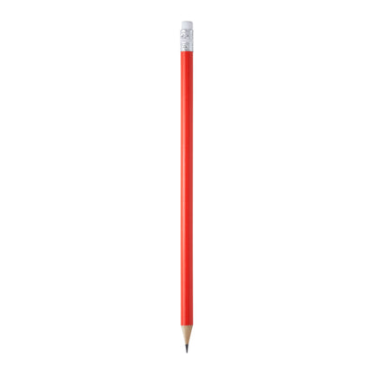 Stamina Couvet wood pen in red, ready for logo printing