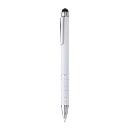 Stamina Canaima aluminium pen in white, ready for logo printing