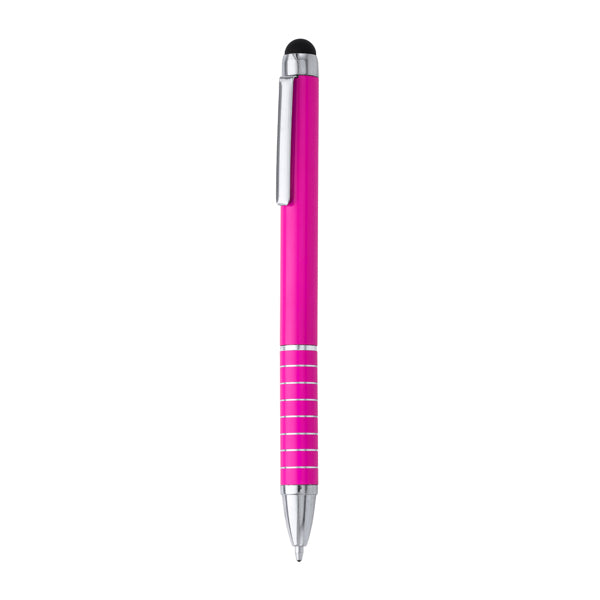 Stamina Canaima aluminium pen in fuchsia, ready for logo printing