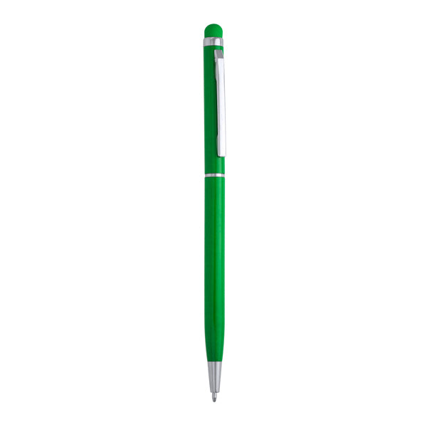 Stamina Baume aluminium pen in fern green, ready for laser engraving