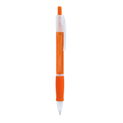 Stamina Ontario push ball pen in orange, ready for logo printing