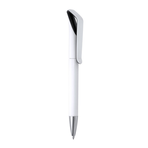 Stamina Irati aBS pen in black/white, ready for logo printing