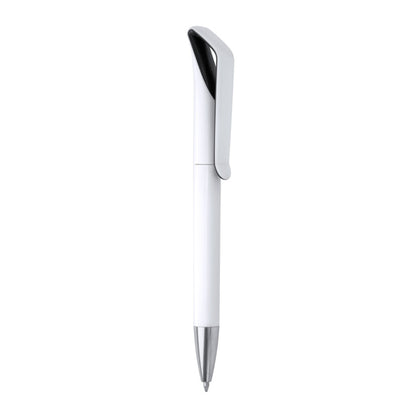 Stamina Irati aBS pen in black/white, ready for logo printing
