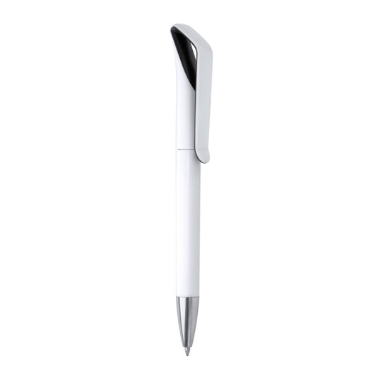 Stamina Irati aBS pen in black/white, ready for logo printing