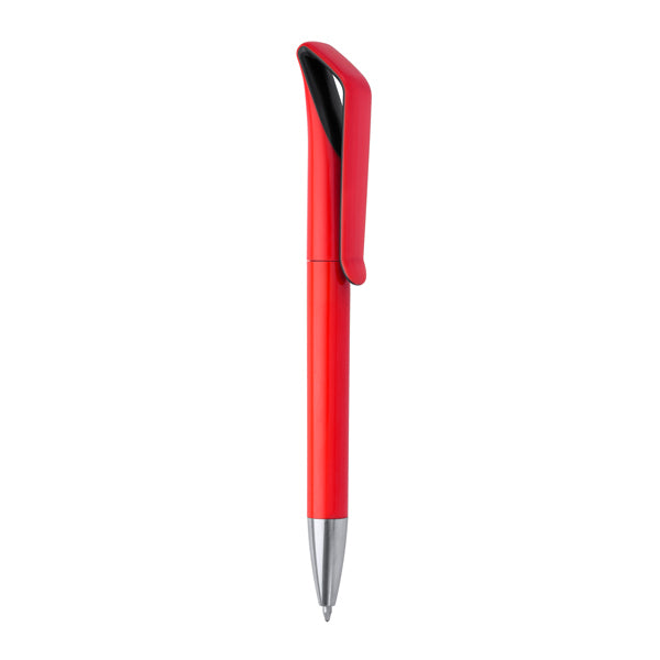 Stamina Irati aBS pen in black/red, ready for logo printing
