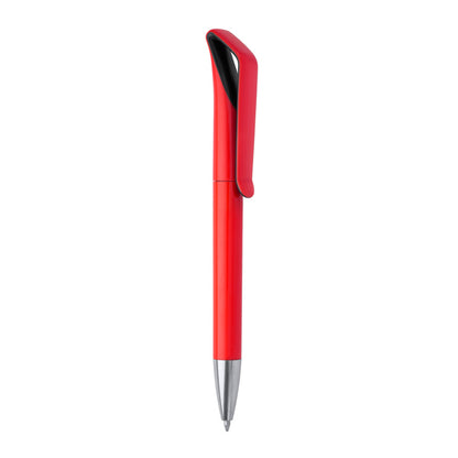 Stamina Irati aBS pen in black/red, ready for logo printing