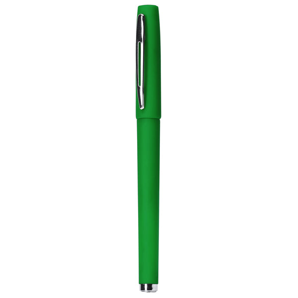 Stamina Roller Coloma plastic and metal pen in fern green, ready for logo printing