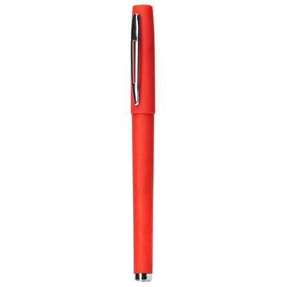 Stamina Roller Coloma plastic and metal pen in red, ready for logo printing