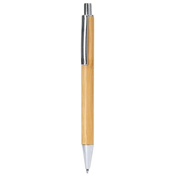 Stamina Tucuma bamboo and plastic pen in beige, ready for laser engraving