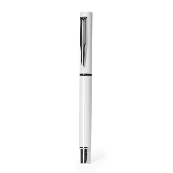 Stamina Yama plastic and metal pen in white, ready for logo printing
