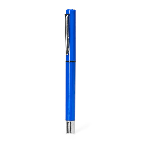 Stamina Yama plastic and metal pen in royal blue, ready for logo printing