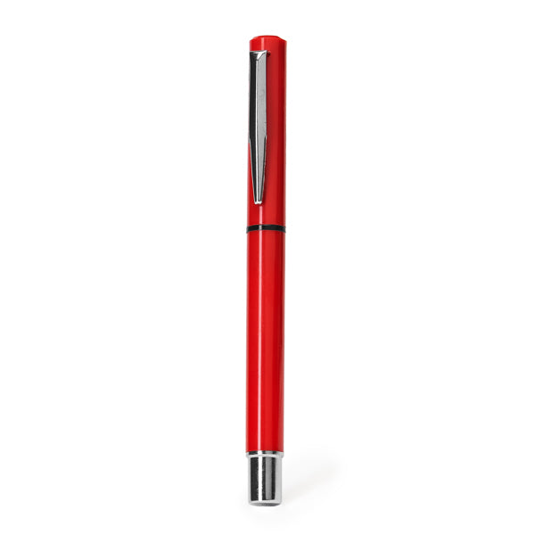 Stamina Yama plastic and metal pen in red, ready for logo printing