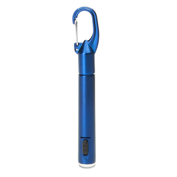 Stamina Araya plastic pen in royal blue, ready for logo printing