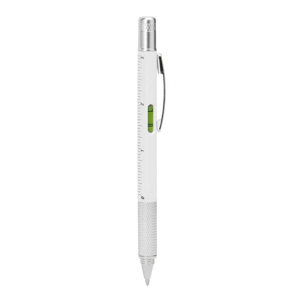 Stamina Kanchan aluminium pen in white, ready for logo printing
