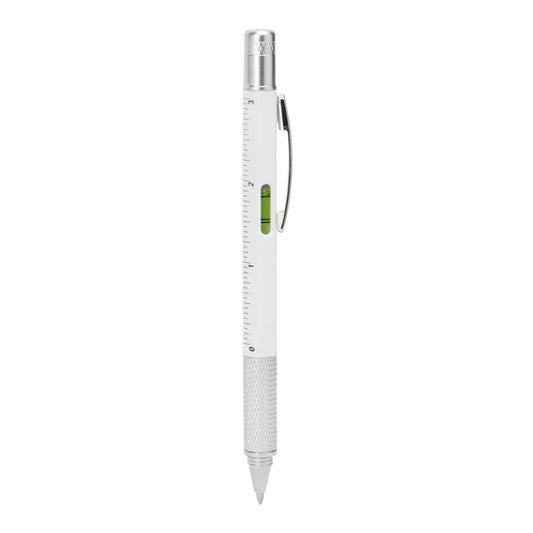 Stamina Kanchan aluminium pen in white, ready for logo printing