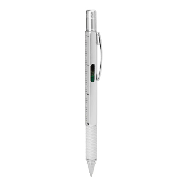 Stamina Kanchan aluminium pen in silver, ready for logo printing