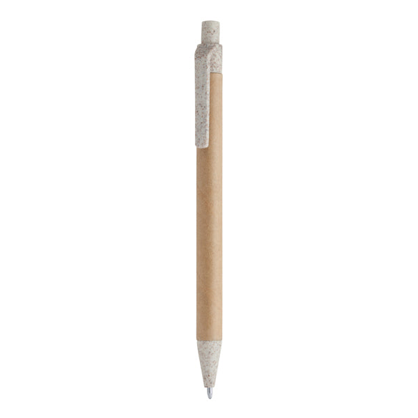 Stamina Grove recycled cardboard pen in beige, ready for logo printing