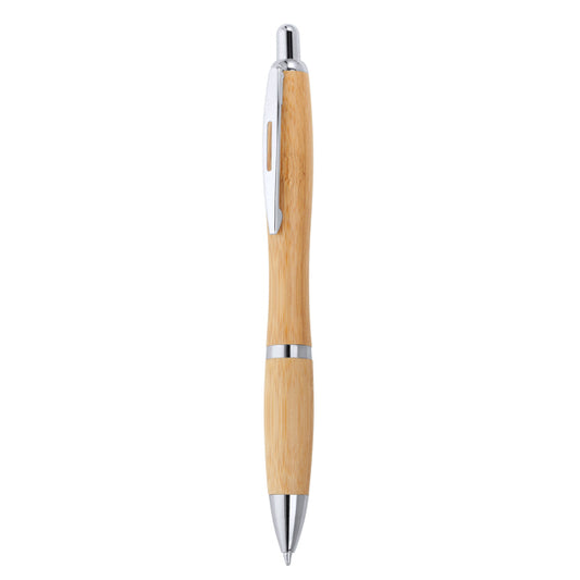 Stamina Sagano push-button pen in silver, ready for laser engraving