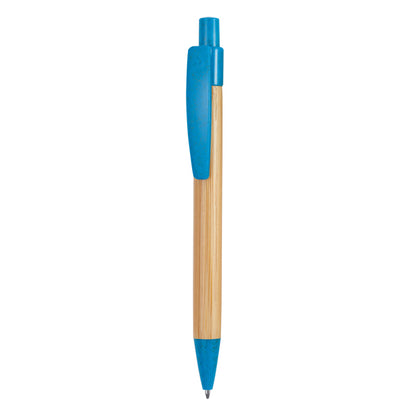 Stamina Stoa wheat fibre pen in light royal/beige, ready for laser engraving