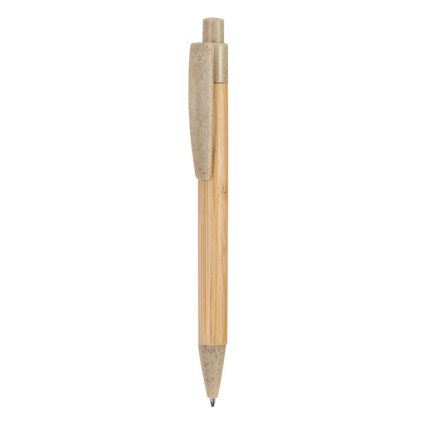 Stamina Stoa wheat fibre pen in beige/beige, ready for laser engraving