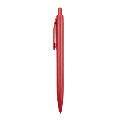 Stamina Kamut wheat fibre and ABS pen in red, ready for logo printing