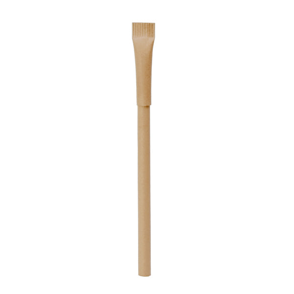 Stamina Liande recycled cardboard pen in beige, ready for logo printing