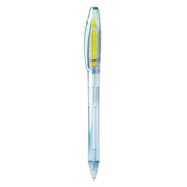 Stamina Arashi RPET plastic pen in yellow, ready for logo printing