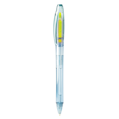 Stamina Arashi RPET plastic pen in yellow, ready for logo printing