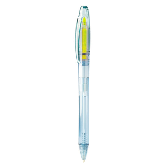 Stamina Arashi RPET plastic pen in yellow, ready for logo printing