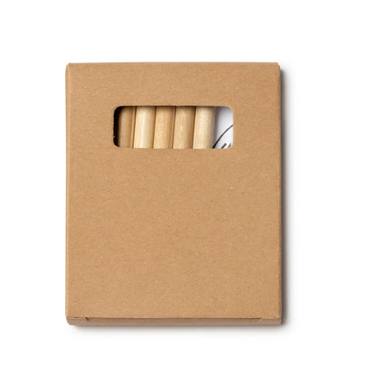 Stamina Tilos drawing writing set in beige, ready for logo printing